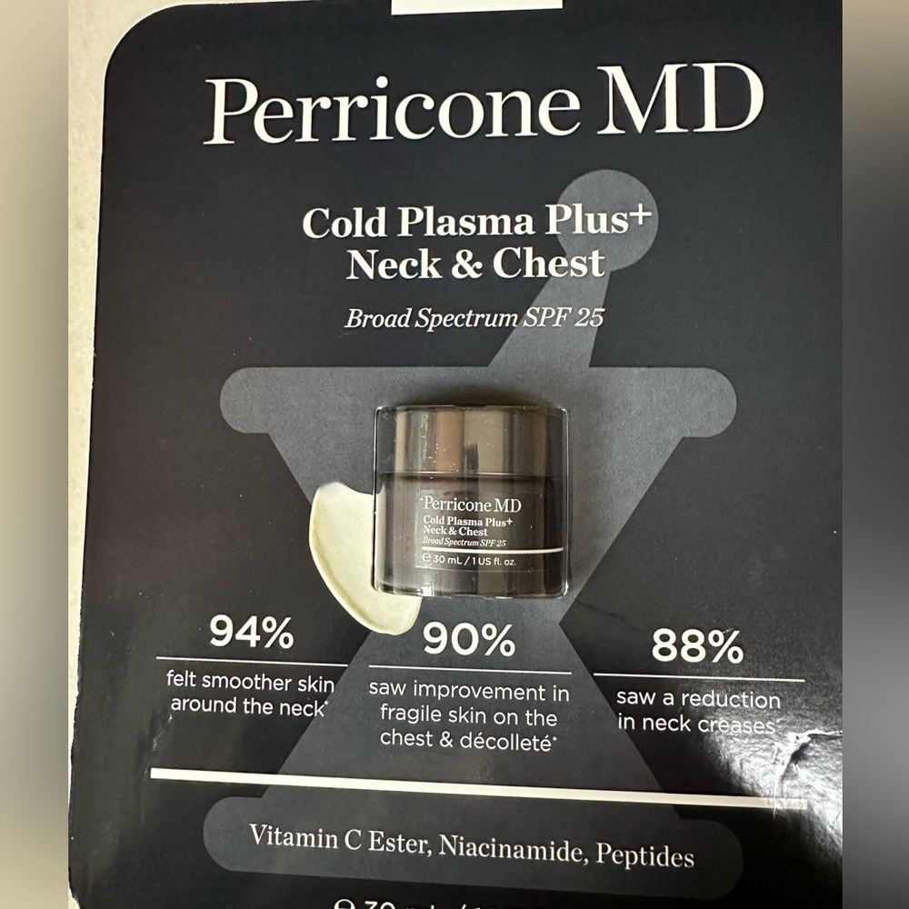 Perricone MD Cold‎ Plasma Plus+ Neck & Chest SPF 25 Facial Moisturizer Décolleté
